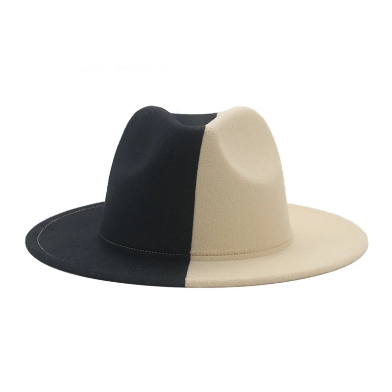 9.5cm Wide Brim Big Fedora Hat Heart Top Cap Extra Large Mexico Orange Teal Purple Blank Flat Fedora Hat For Women Men