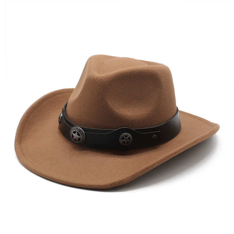 Wholesale New Customized Logo Plain Men Women American Western Cowboy Cowgirl Hats