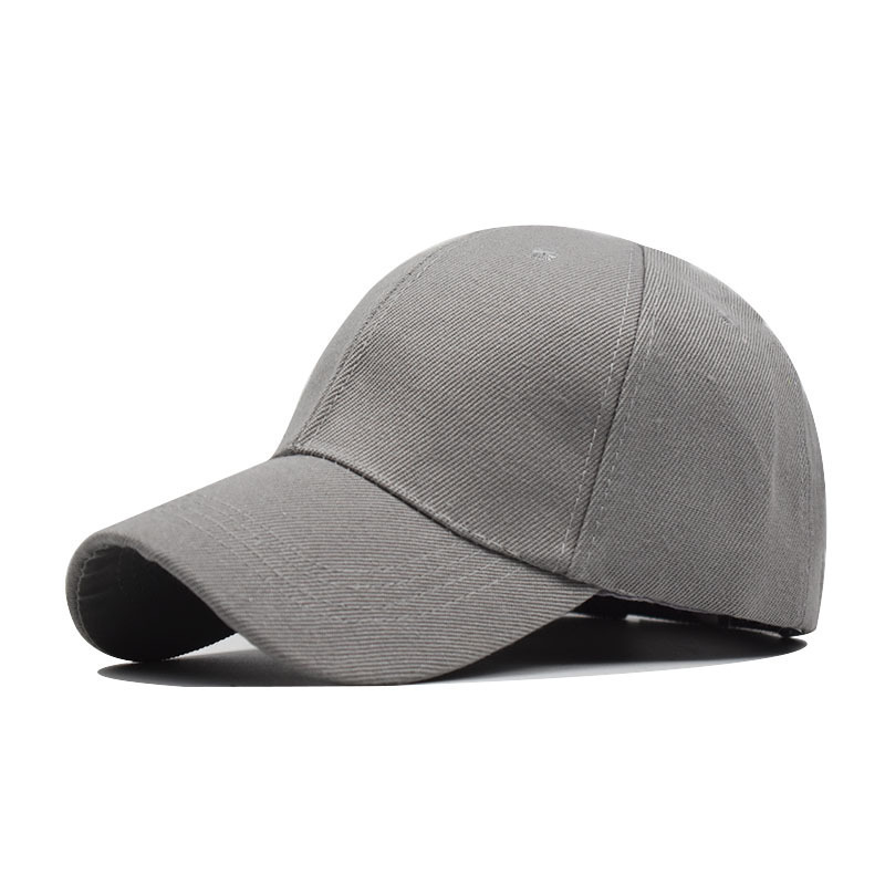 Wholesale Blan Plain solid Cotton Twill Baseball Cap Men 6 Panel Athletic Sports Stretch Golf Baseball Hat Custom Fitted Cap