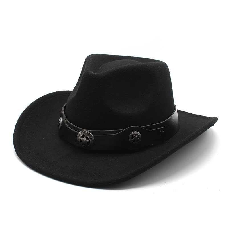 Wholesale New Customized Logo Plain Men Women American Western Cowboy Cowgirl Hats