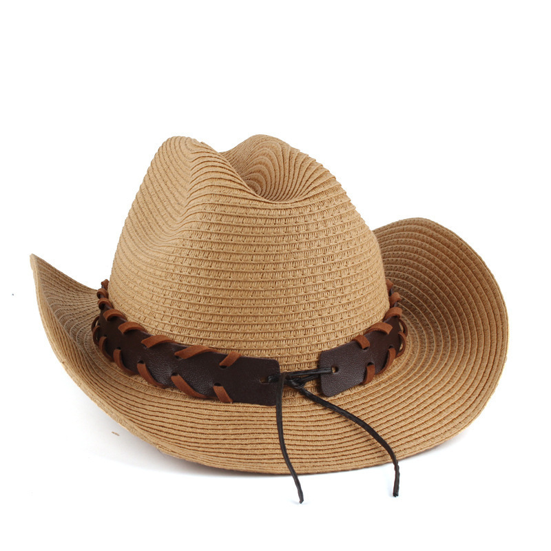 Wholesale Dallas Men Western Bulk Cowboy Hard Hat Custom Adult Women Straw Mexican America Flag Cowboy Straw Hats Made In Mexico