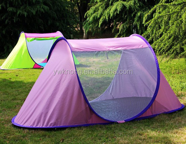 Outdoor Traveling Camping Tent Pop Up Tente Waterproof Mosquito Net Boat Shaped Tent