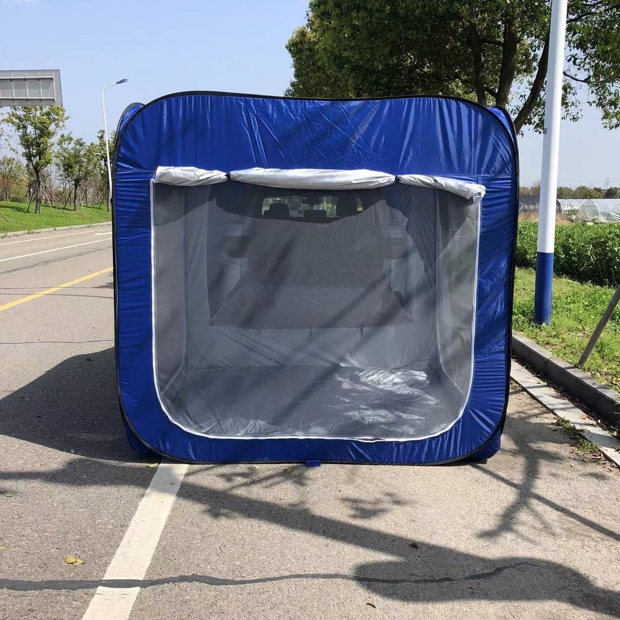 STOCK Outdoor parking Umbrella Roof Cover trunk tailgate tent Car Cover Umbrella Sun Shade tent camping SUV car rear tent