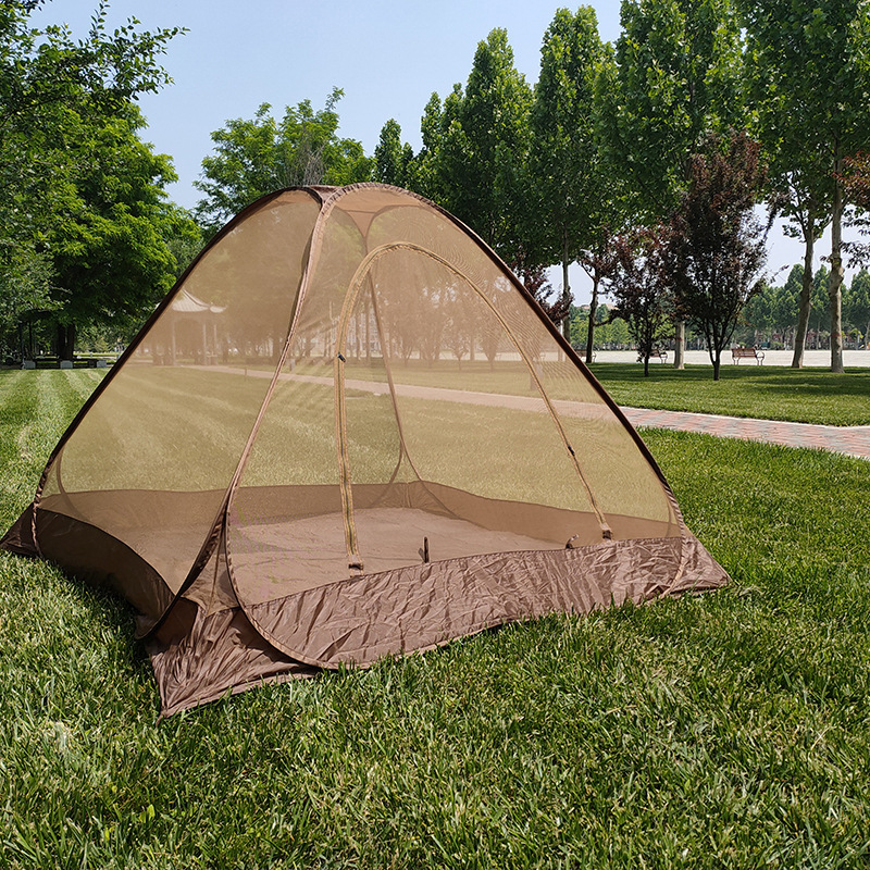 Automatic opening of full screen tent to isolate mosquitoes outdoor camping tent full screen tent