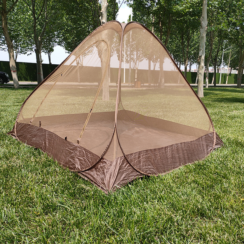 Automatic opening of full screen tent to isolate mosquitoes outdoor camping tent full screen tent