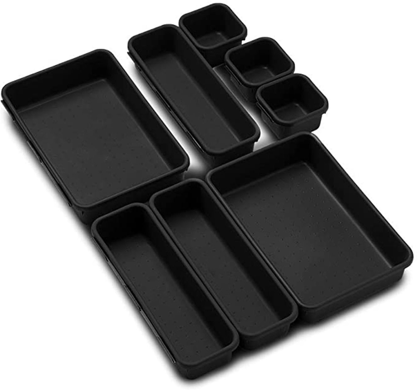 Good Quality Plastic Miscellaneous Storage Box Can Be Freely Combined Storage Box For Drawers And Table Tops