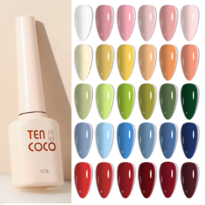 2023 New Nail Gel Polish Glue New Small pink Bottle Fashion Color 60 Color 15 ml Nail Classic Color Manicure Glue