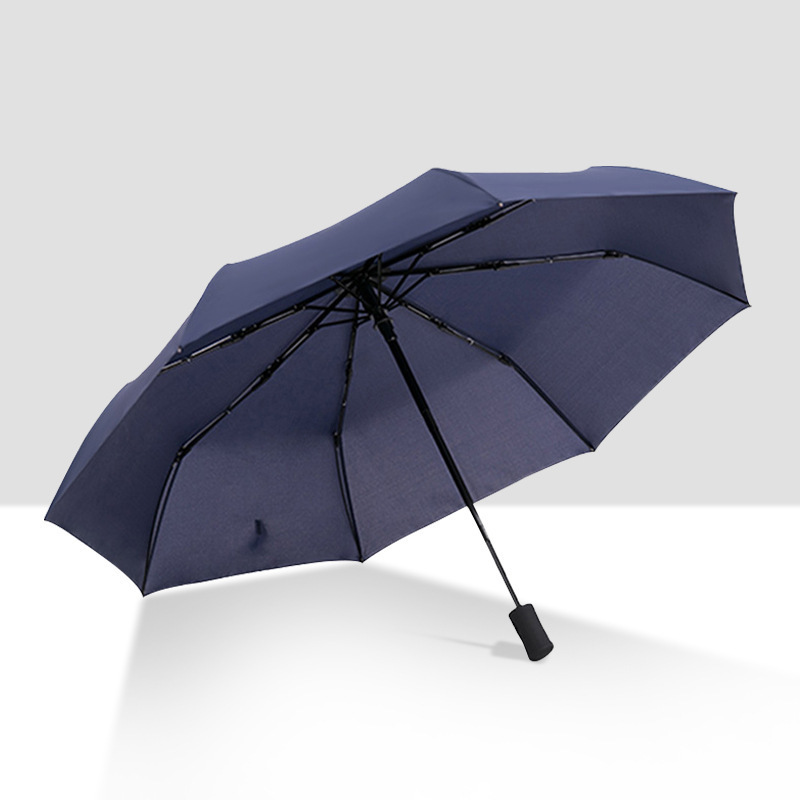 Lakuna in stock 3 Folding blue sky and cloud Adult Automatic Umbrellas Woman and Man's Umbrella Custom Logo