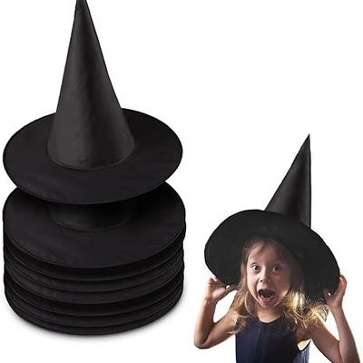 Halloween Witch Hats  Party Costume Accessory  witches hat Black Hanging Wizard Hat Floating Porch Yard Decoration