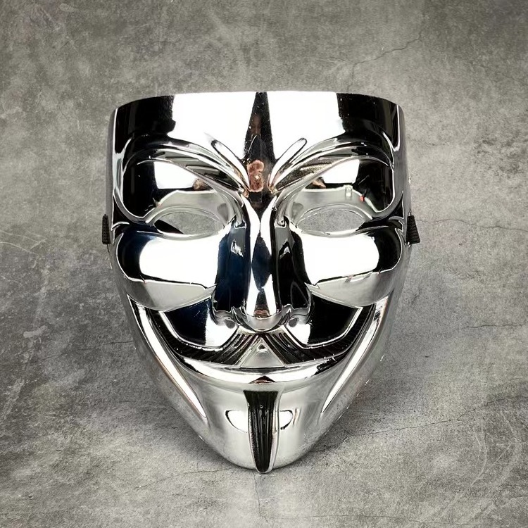 Hacker Mask V for Vendetta Mask Wholesale Halloween Cosplay Costume Party Props mask