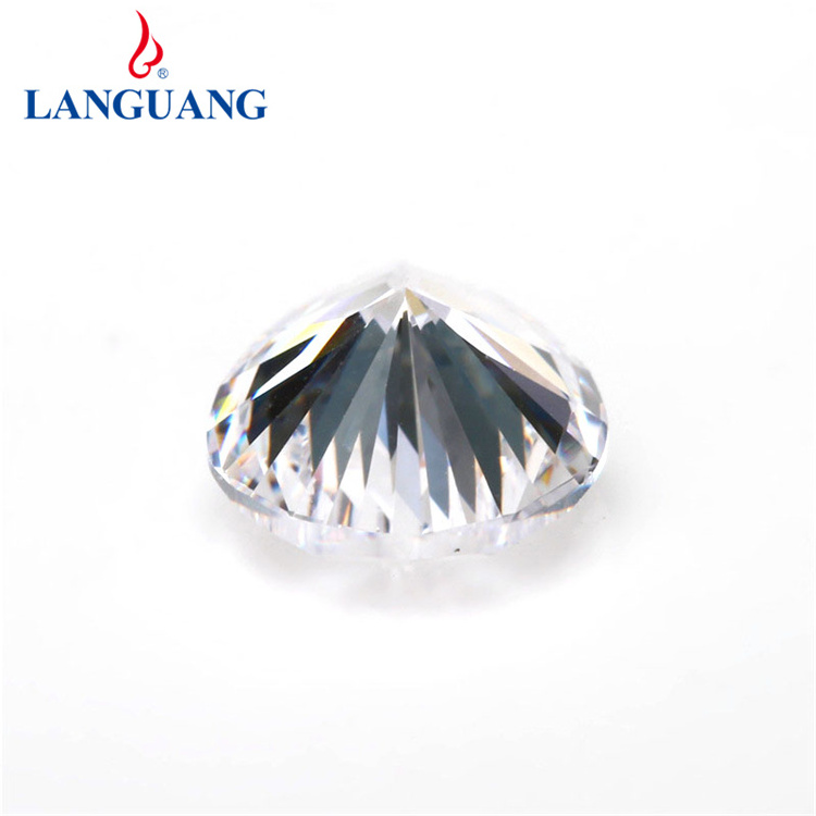 Hot Sale Water Drop Cut Pear Shape Natural White Diamond Loose Gemstone Cubic Zirconia Gems