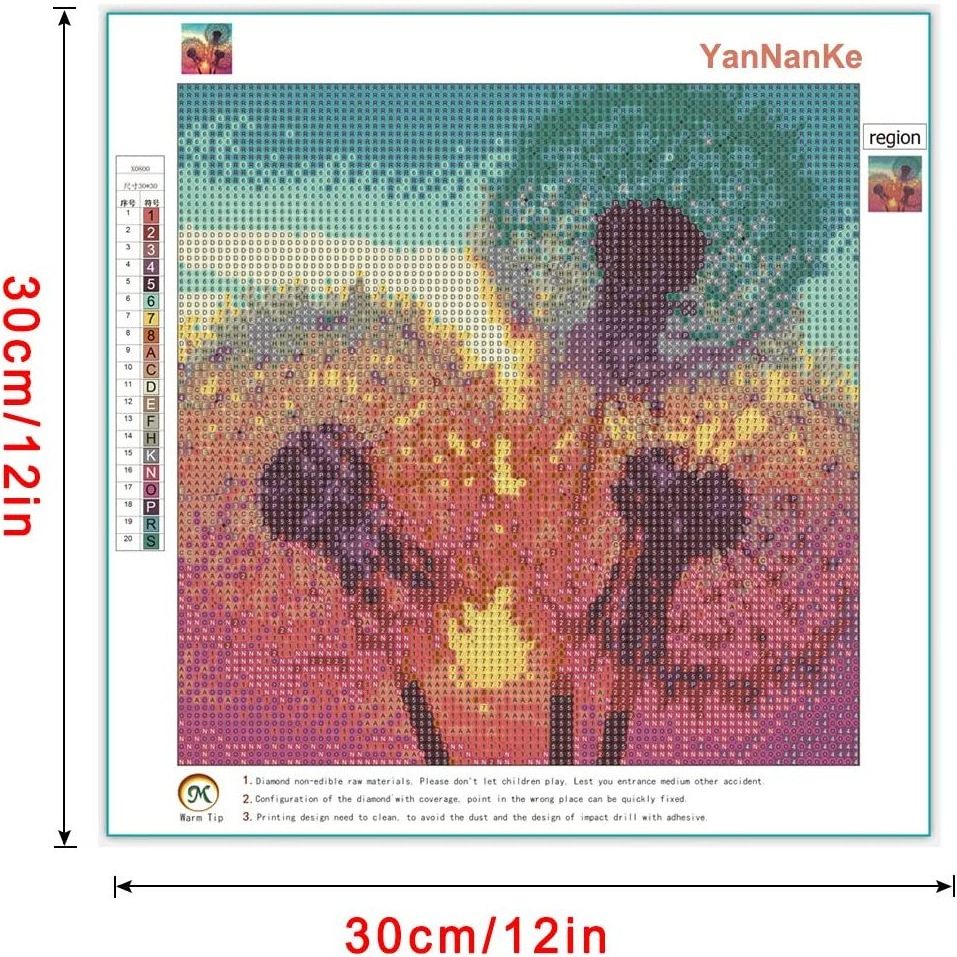 Hot Selling 5d diy Flower Diamond Painting kit for adults full drill Dandelion Diamond Embroidery Mosaic wall Art home decor