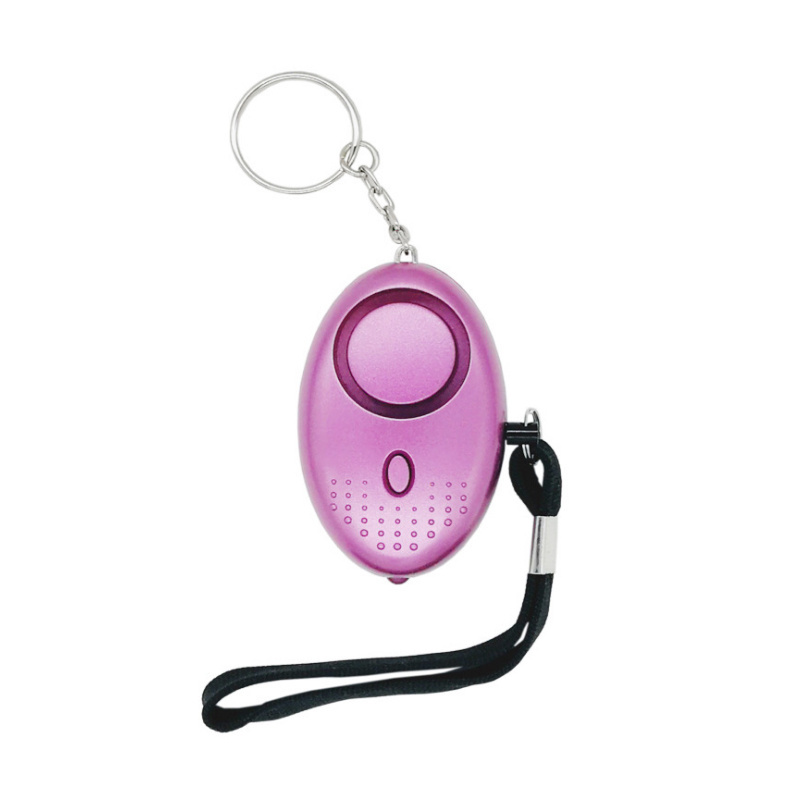 Alarm Flash Light with LED Light 140dB Sound Alarm Keychain Self Defense Personal Safety Alarm Keychain