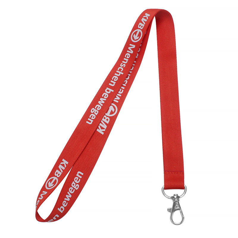 Heat Transfer Printing Plain Polyester Lanyards High Quality Material Weave Neck Lanyard With Free Sample