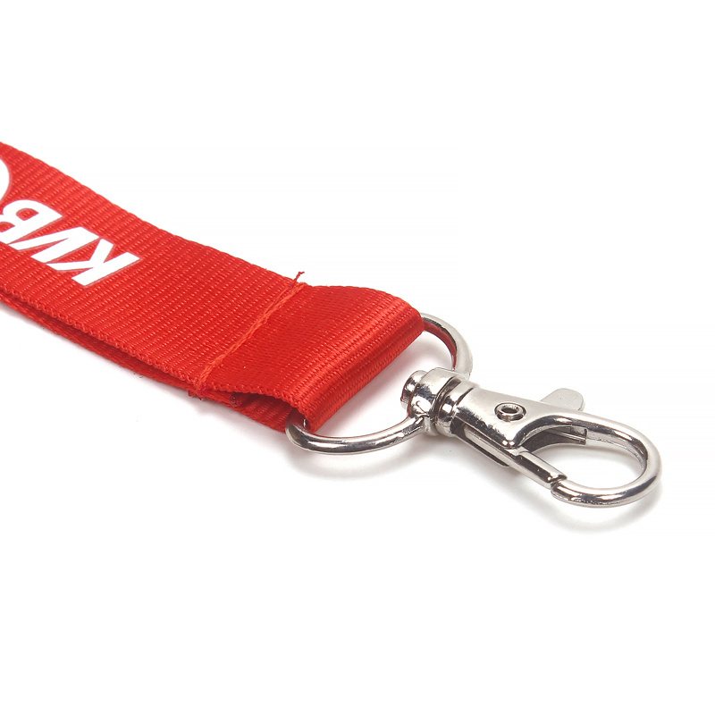 Heat Transfer Printing Plain Polyester Lanyards High Quality Material Weave Neck Lanyard With Free Sample