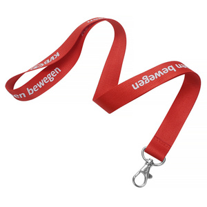 Heat Transfer Printing Plain Polyester Lanyards High Quality Material Weave Neck Lanyard With Free Sample