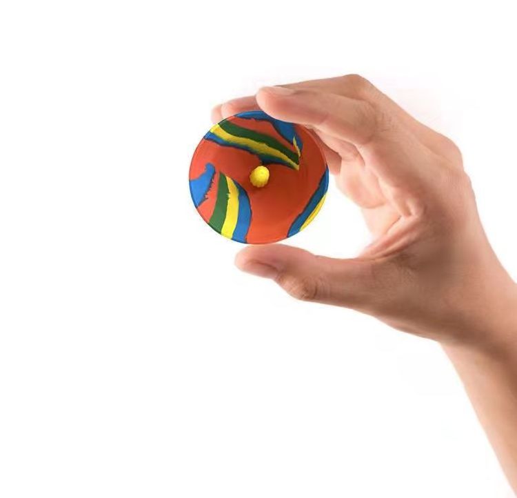 Creative Outdoor Sports Children's Decompression Toys Pop Hip Hop Jumps Camouflage Half Bouncing Bowl Ball Toys