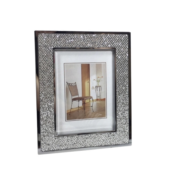 New Metal Iron Silver Picture Photo Frame Table Frame Portrait Frame Rose Gold 2x3 3 5x5 4x6 5x7 8x10 Inch Logo