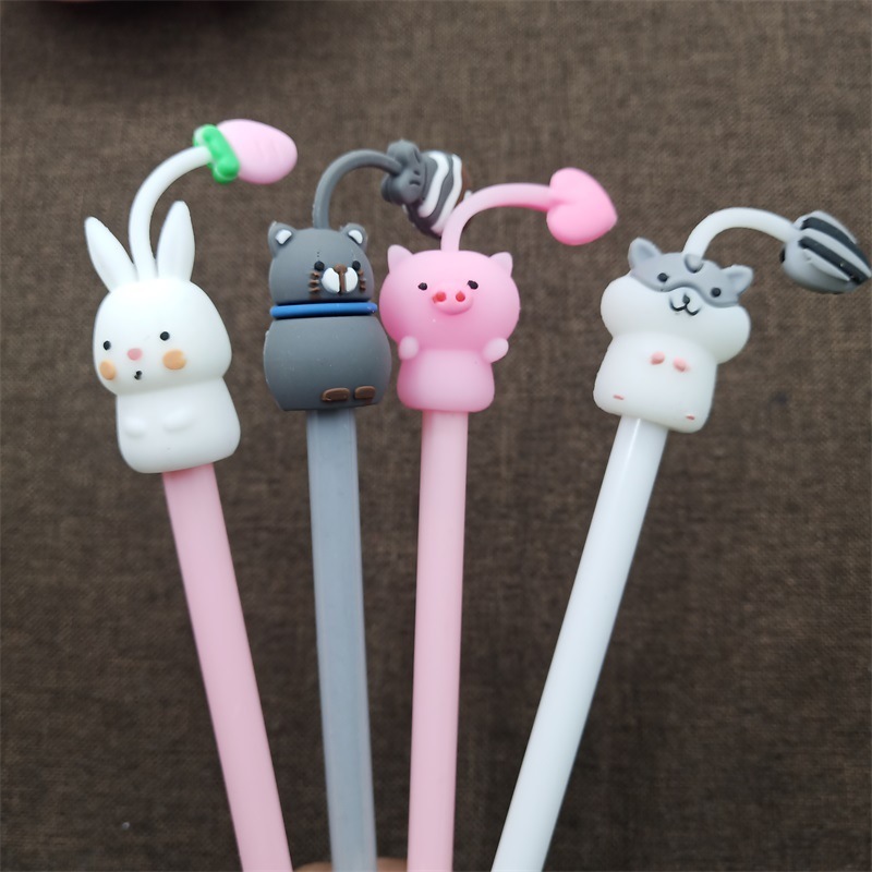 Cute pet paradise water pen cartoon student writing gel pen creative stationery tentacles animal gel pen