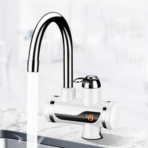 LED Display Electric Hot Water Faucet Instant Water Heating Tap Electric Heater Faucet