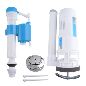 Water Saving Pressurized Toilet Fill Valve Water Tank Flushing Set Abs Toilet Tank Fittings