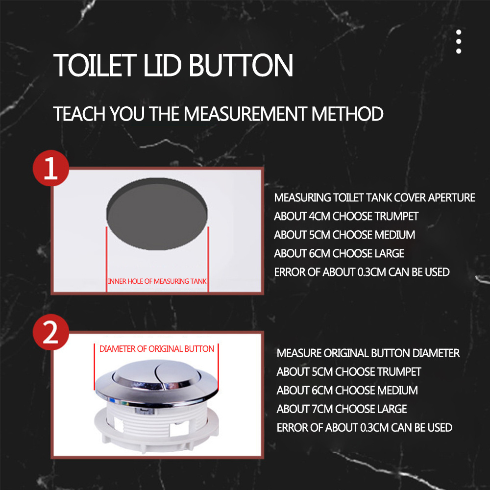 Water Saving Pressurized Toilet Fill Valve Water Tank Flushing Set Abs Toilet Tank Fittings