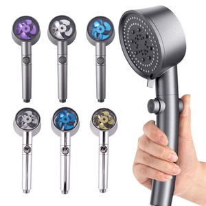 2024 New Luxury Turbocharged Filter Shower Bathroom Spray Showerhead Six-Speed Water-Saving Shower