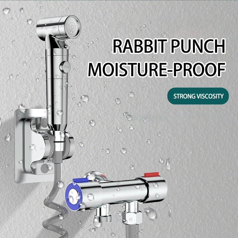 2024 Bathroom High Pressure Spray Gun Faucet Pressurized Flushing Toilet Cleaning Toilet plastic Bidet Sprayer