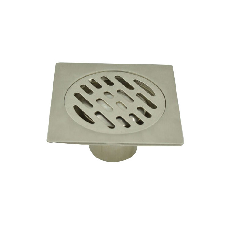 Bathroom accessory 4 inch stainless steel floor drain trap for bathroom&kitchen