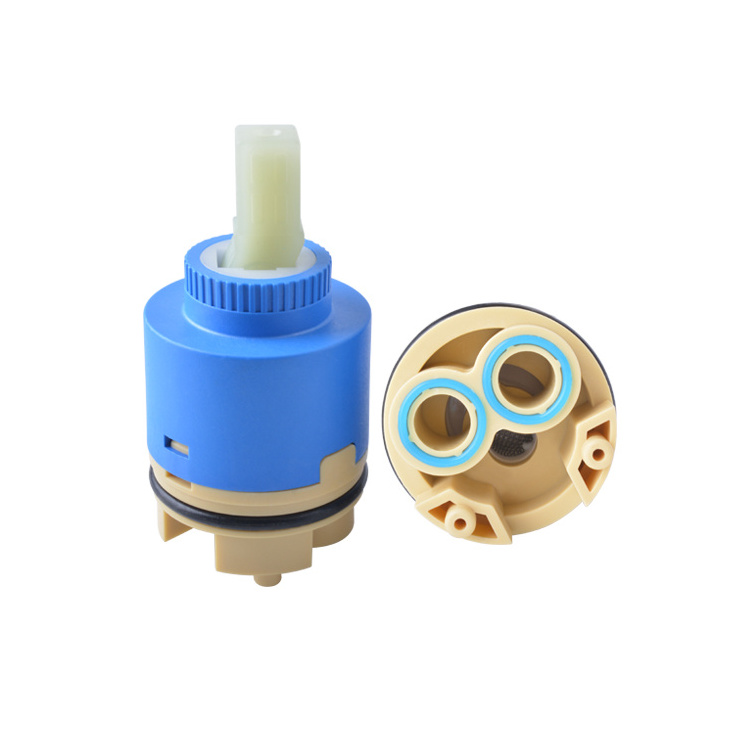 Factory without distributor 40mm single sealing ceramic cartridge faucet