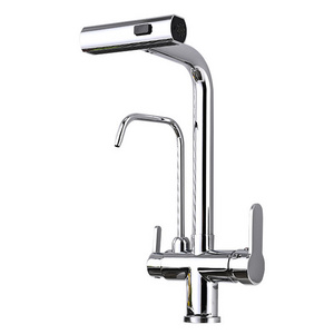 kitchen Clean faucet  water tap modern kichen kitchen taps brass pull out sprayer kitchen mixer sink faucets