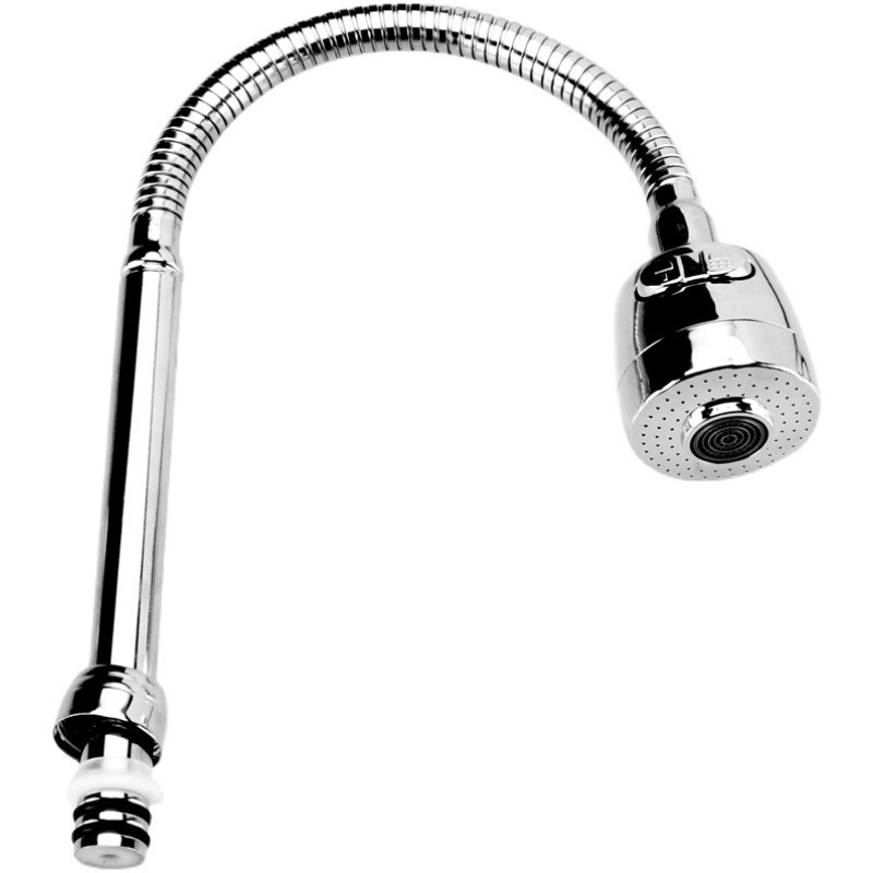 Kitchen Sink Vegetable Basin Faucet Swivel Extended Hose Faucet Universal Pipe Fittings