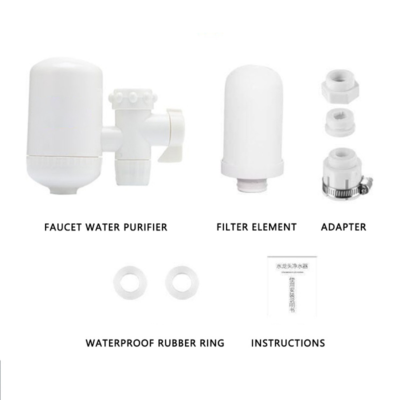 New Home Kitchen Faucet Water Purifier Filter Bathroom Faucet Tap Water Activated Carbon Purifier