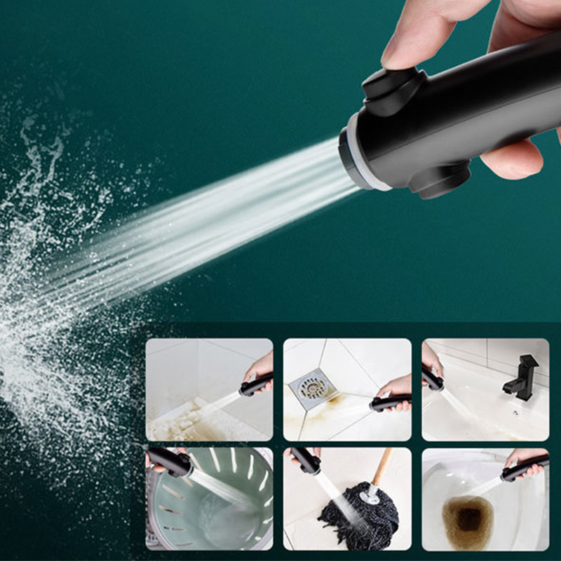 2024 New Luxury Turbocharged Shower Bathroom Six-Speed Filter Shower Head Household Water-Saving Shower