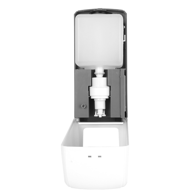 1200ml commercial touchless hand disinfection machine wall mounted automatic liquid alcohol sanitizer soap dispenser