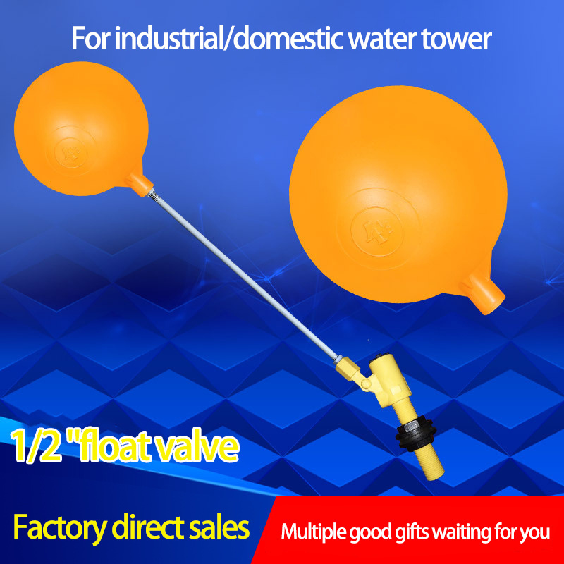 Automatic water level float valve water tank water level control valve switch plastic float valve