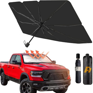 Fit Sedan SUV Pickup Truck Most Vehicles Car Window Shades Front Windshield Sunshade Foldable Car Windshield Sun Shade Umbrella