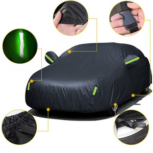 custom PEVA scrache Sun rain dust rain uv hail protection cover for car cloth  rainproof  car cover clothing Outdoor Waterproof