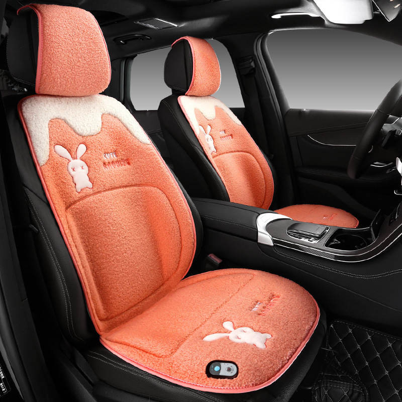 Luxury car accessories Bucket Seat Covers for sedan Universal heated sit cover car seats protector heated seat covers for cars