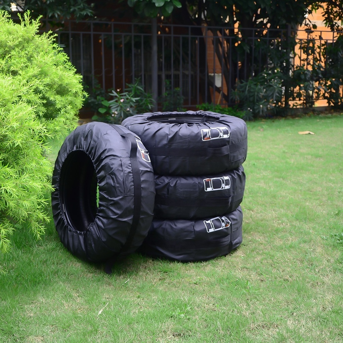 waterproof Universal Spare Tire Cover for Jeep Trailer RV SUV Truck tire protective covers Oxford car spare tire covers