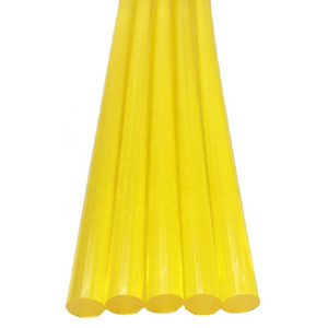 7mm/11mm yellow silicone glue stick 10cm/20cm/30cm hotmelt glue stick