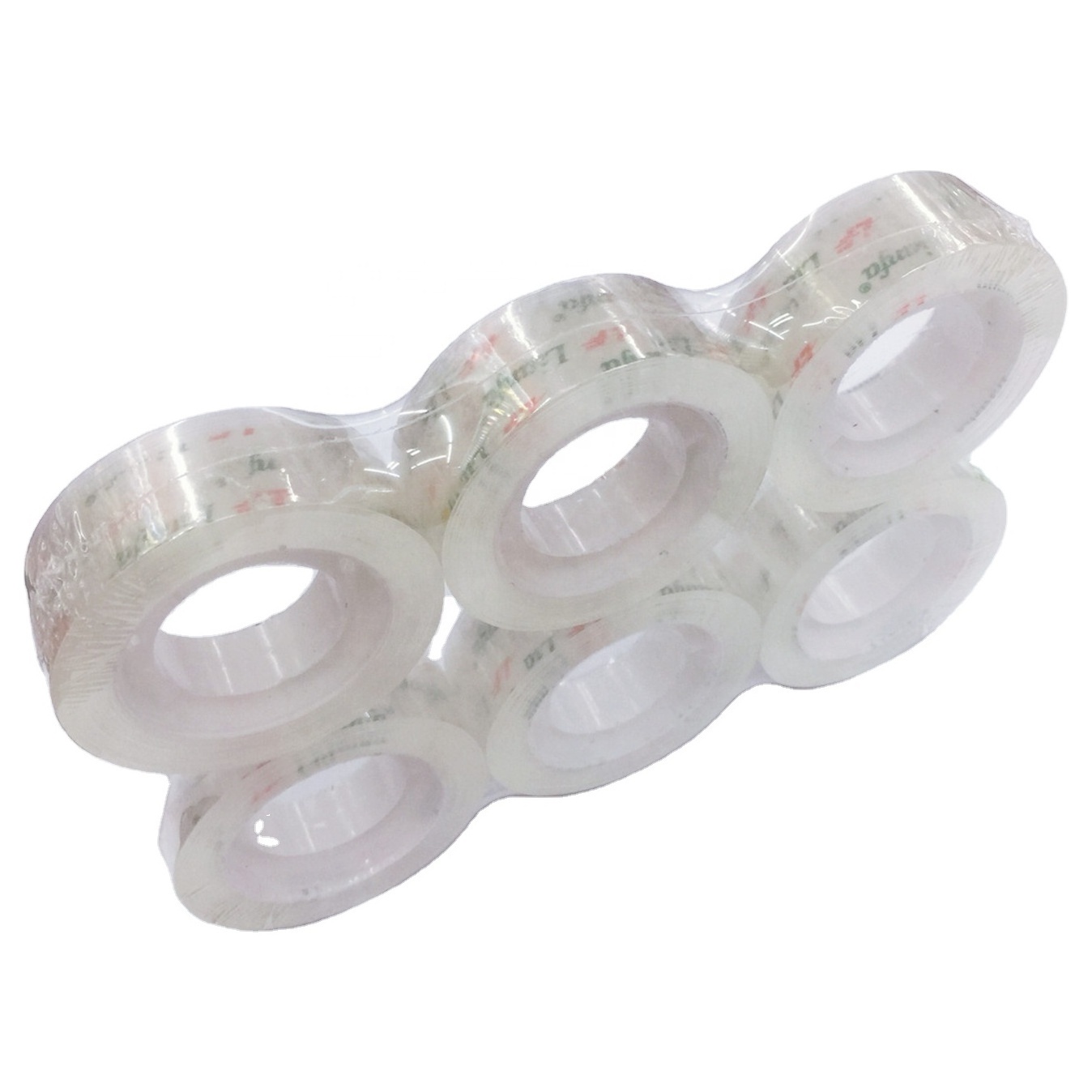 super clear BOPP stationery tape transparent box packing stationery adhesive tape