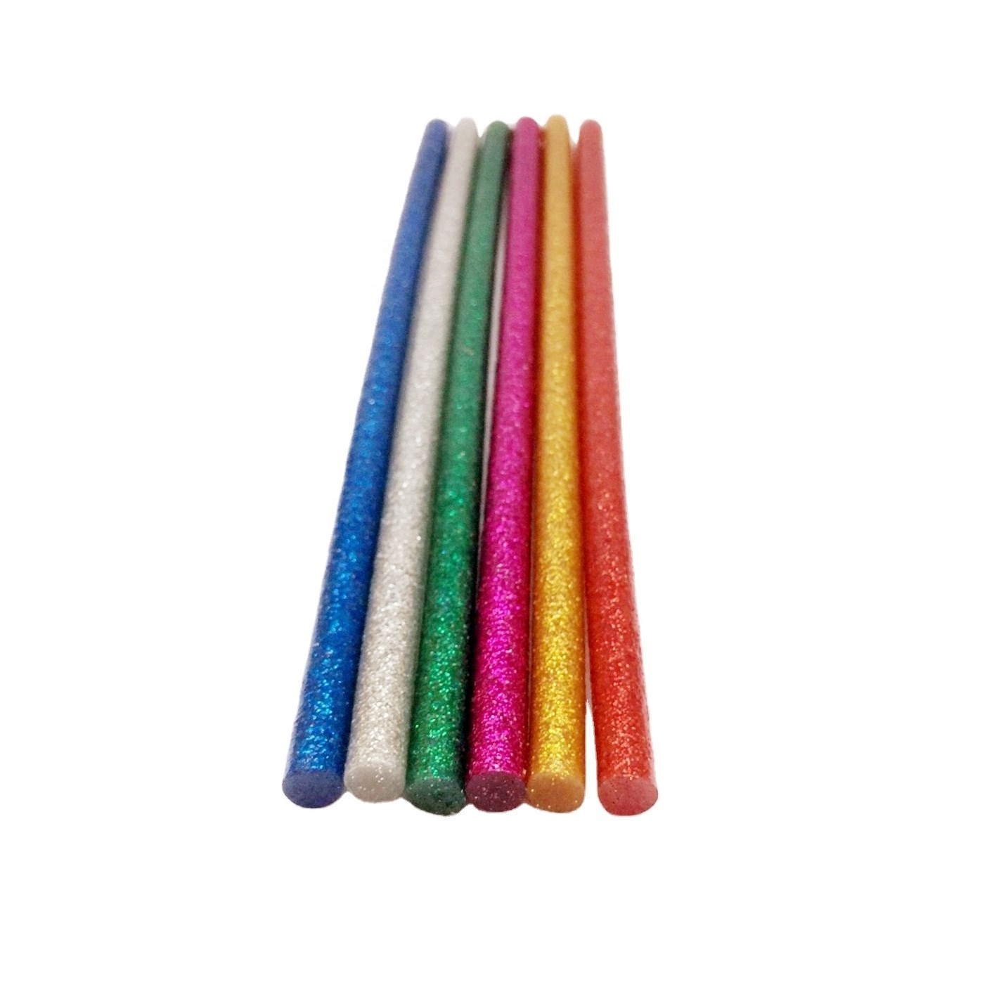 envelope sealing use glitter silicone glue stick 7mm high quality glitter glue stick decoration use hotmelt glue stick