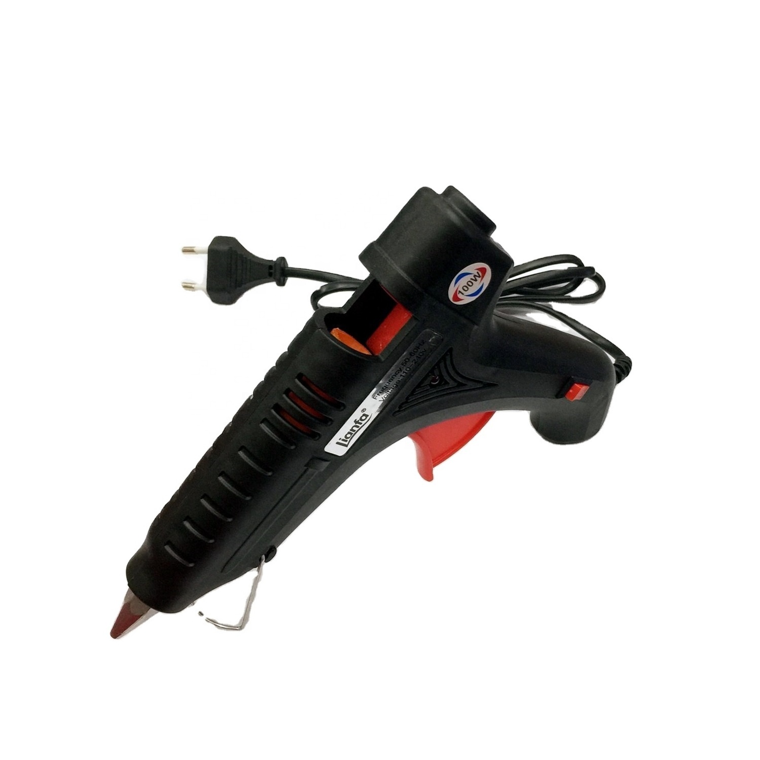 factory use 100w hot melt glue machine big power glue gun with switch