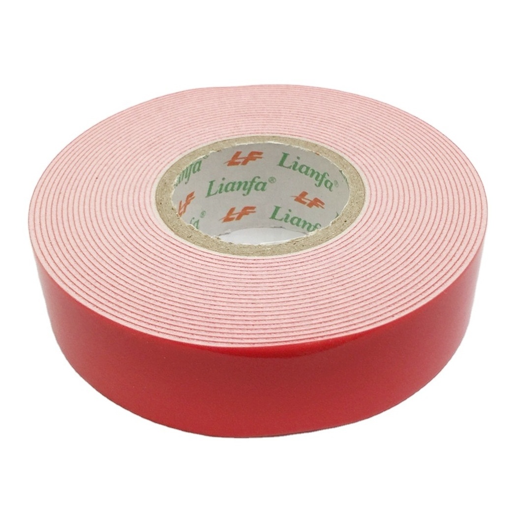 1mm white double-sided adhesive foam tape log roll black multipurpose wall tape adhesive strips removable mounting tape