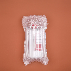 High Quality Plastic Wine Bags Portable Inflatable Air Packaging Bag Cushioning Wrap Column Wine Bottle Protector