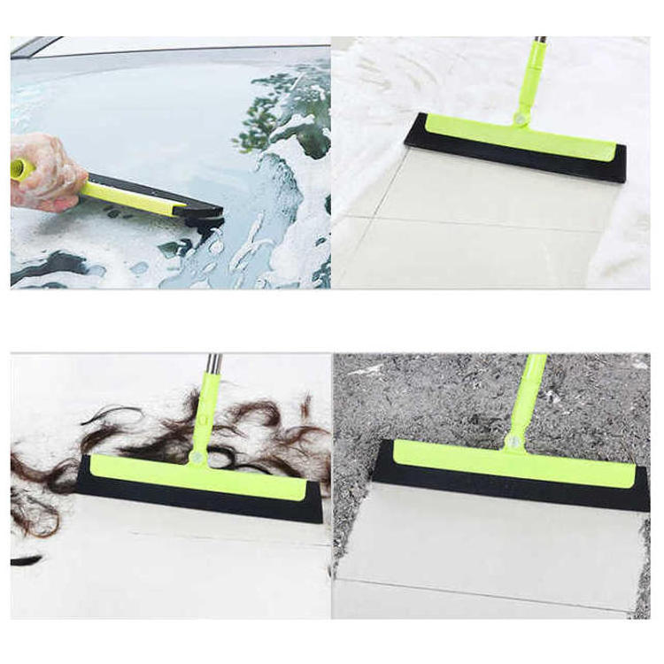 Bathroom Cleaning Eva Broom Water Sweeper Hair Cleaning Magic Eva Broom extendable aluminum Broom Bed bottom cleaner