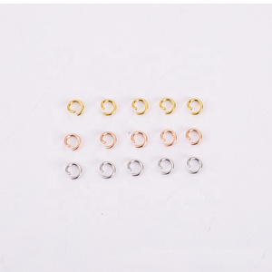 wholesale 3-12mm Stainless Steel Jump Rings round Rings Connectors For Diy Jewelry Making