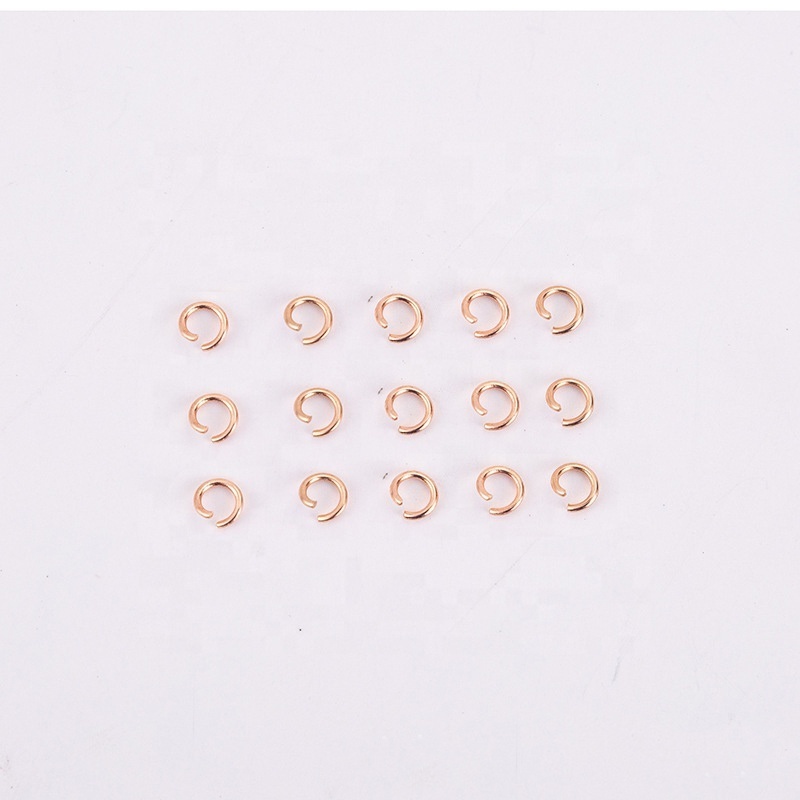 wholesale 3-12mm Stainless Steel Jump Rings round Rings Connectors For Diy Jewelry Making