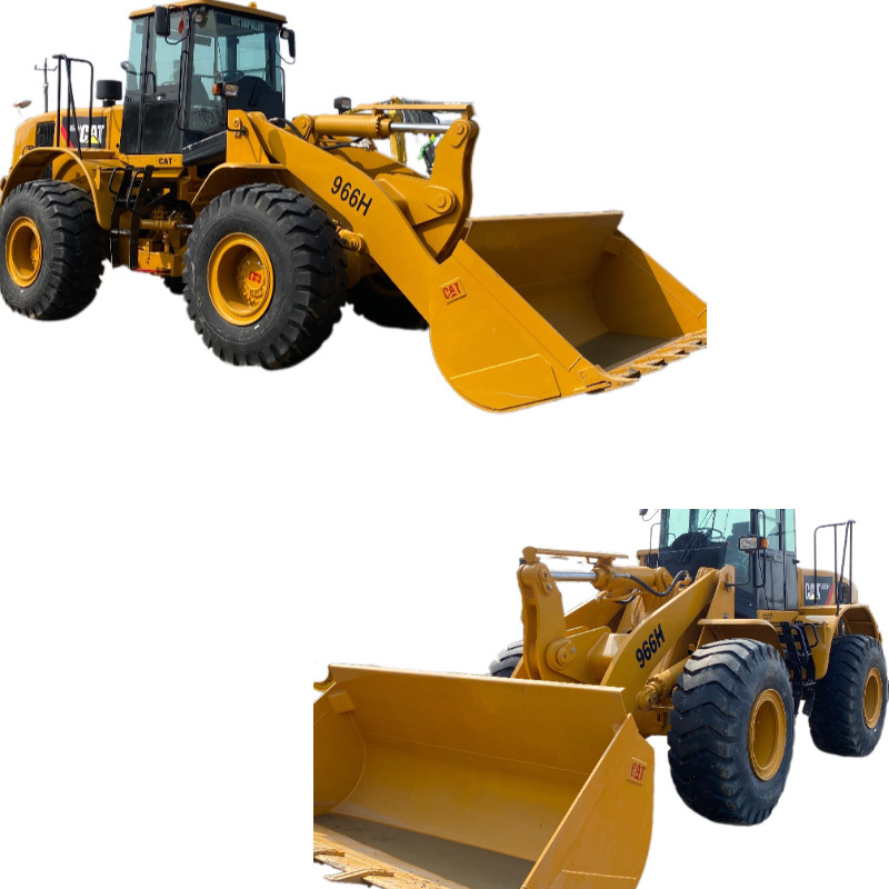 Gold Supplier Caterpillar quality CAT966H with original parts CAT 966H used large wheel skid steer loaders second-hand machinery